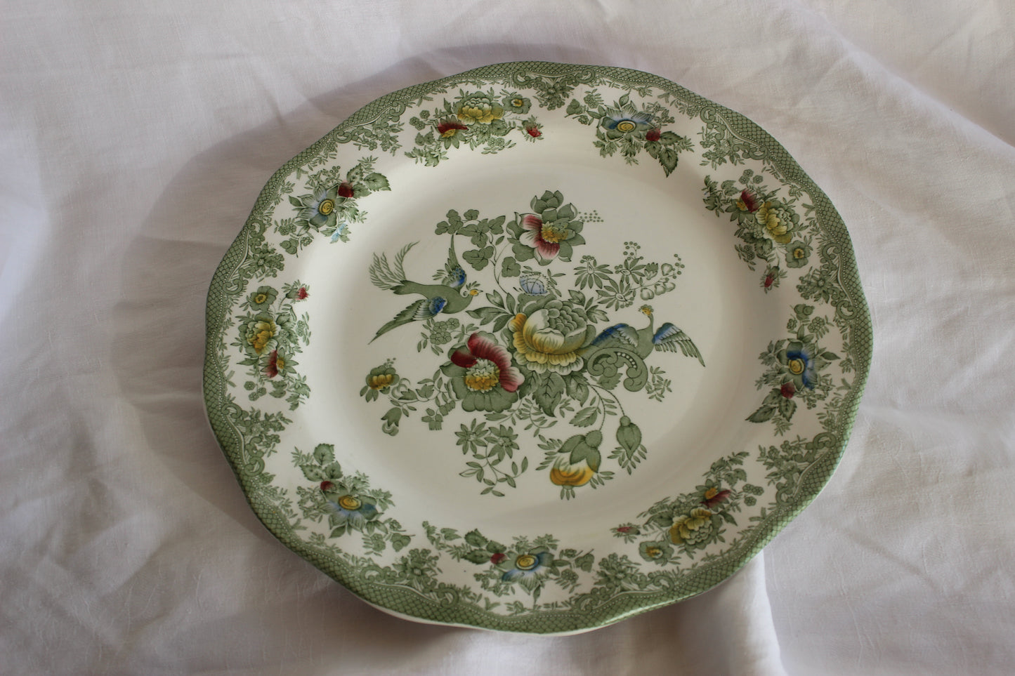 Enoch Wedgwood (Tunstall) Ltd. Founded 1835, Asiatic Pheasant Serving platter