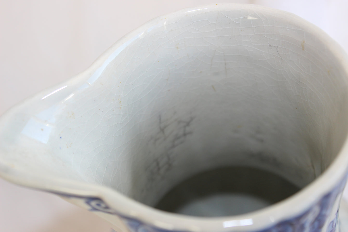 Pretty blue Delft jug